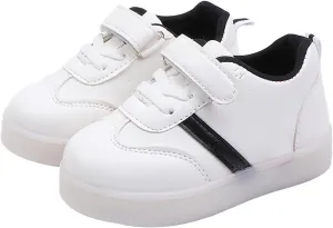 Baby Toddler Light Sneaker Unisex Kids Infant Sneakers Non-Slip Soft Rubber Sole Toddler Crb First Wlker Shoes