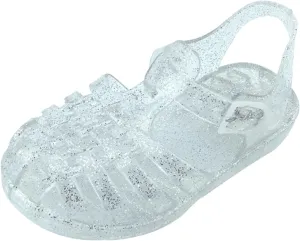 Baby Toddler Slip On Shoes Kids Boys Girls Cute Sandals Fruit Jelly Hollow Out Non-slip Soft Sole Beach Sandal Shoe L-461 White 10