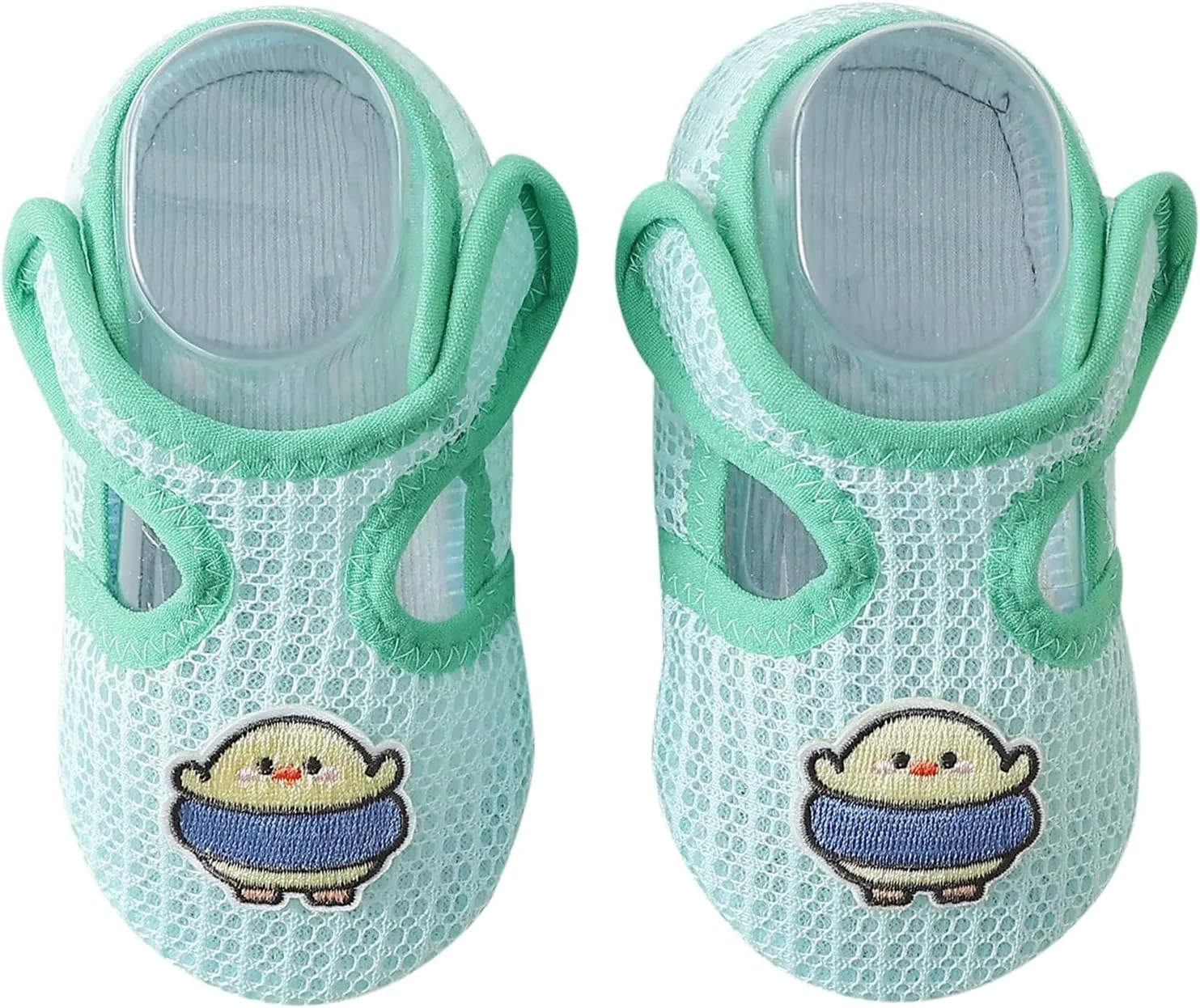 Baby Walking Shoes Cartoon Soft Sole Anti Slip Socks Baby Floor Shoes Baby Walking Socks Glue Kids Size 1 Shoes Girls (Yellow, 4.5 Infant)