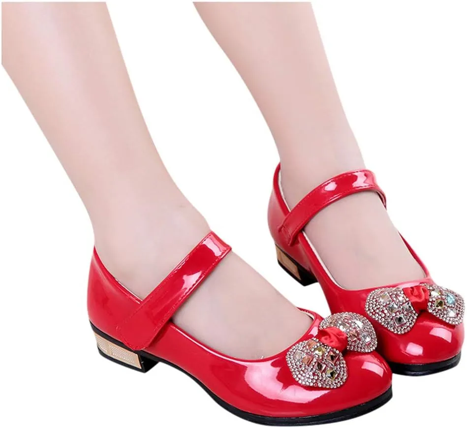 Bowknot Infant Crystal Princess Baby Single Bling Shoes Sandals Kids Girls Baby Shoes Toddler