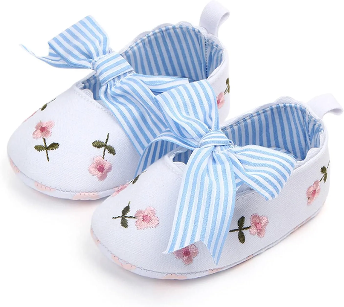 Boy Slip on Shoe Non-Slip Soft Floral Sandals Shoes Baby Shoes Girls Soft First Toddler Girls Sparkly Shoes
