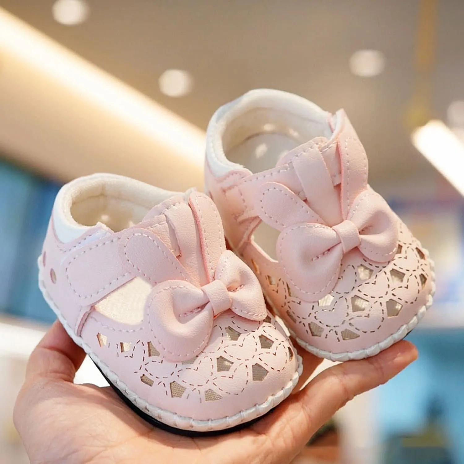 Boys Infant Baby Girls Shoes Soft Sole Wedding Dress Mary Jane Newborn Light Baby Sneaker Shoes Toddler Shoes Girls