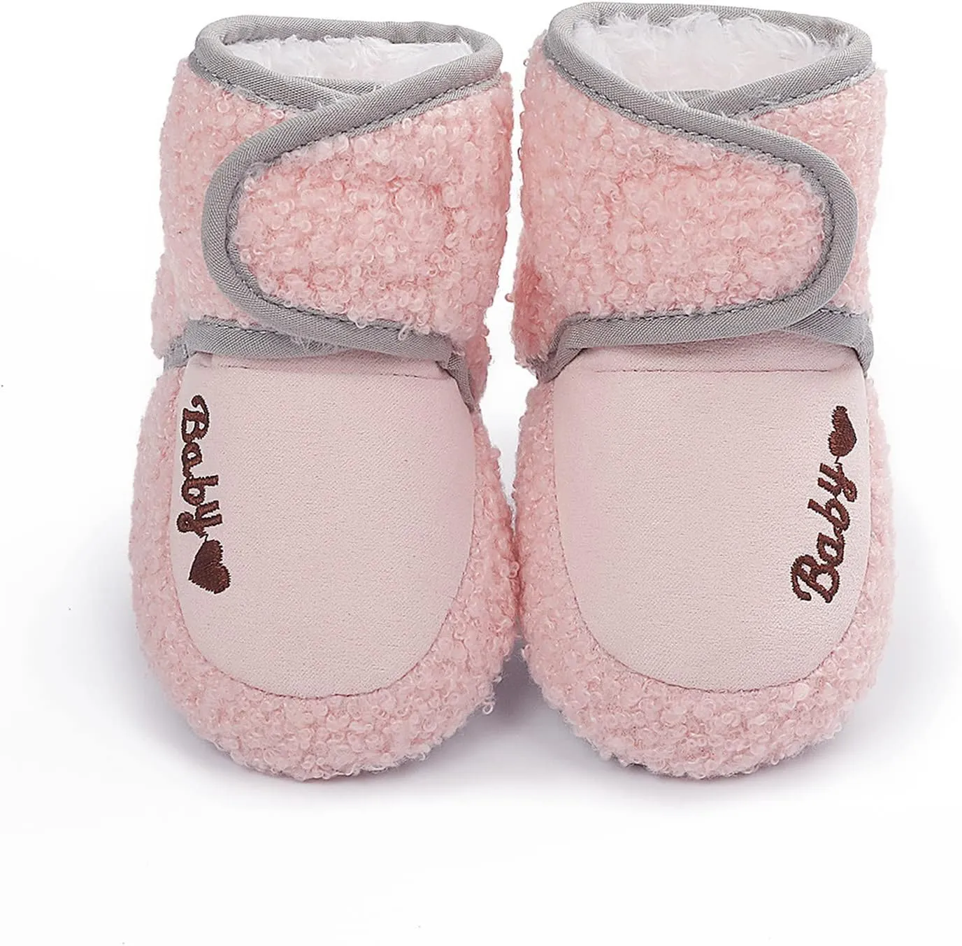 Boys Shoes Plush Girls Walkers Cotton Shoes Baby Snow Infant First Soft Boots Warm Boys Baby Shoes Toddler Suede Boots