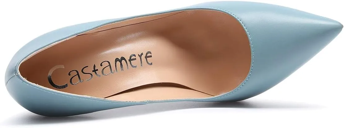Castamere Women's High Heels Slip-On Pumps Pointy-Toe Elegant Stilettos Wedding Party Sexy Heel Shoes 12CM Heels Pump