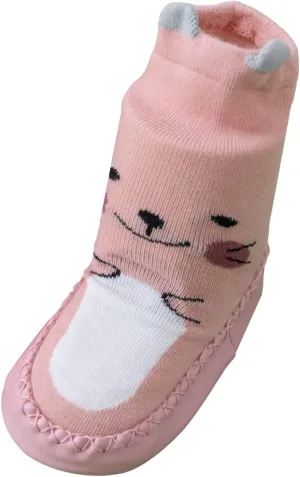 Casual Shoes for Baby Infant Toddler Shoes Soft Sole Toddler Shoes Cartoon Print Breathable Non Slip (Pink, 12 Months)