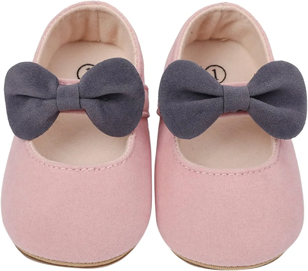 Casual Shoes for Children Toddler Kids Infant Girls Soild Colour Bowknot Princress Shoes Soft Sole The Floor
