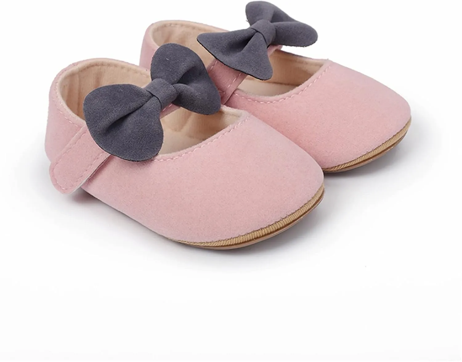 Casual Shoes for Children Toddler Kids Infant Girls Soild Colour Bowknot Princress Shoes Soft Sole The Floor