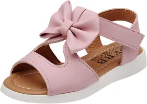 Child and Toddler Baby Girls Sandals Soft Sole Non Slip Sandals Casual Beach Shoes Summer Princess (Pink, 7 M Toddler)