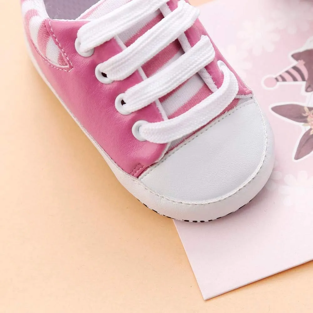 Children Casual Shoes Infant Anti-Slip Shoes Crib Baby Bandage Sneakers Girls Soft Sole Baby Shoes Toddler Shoes