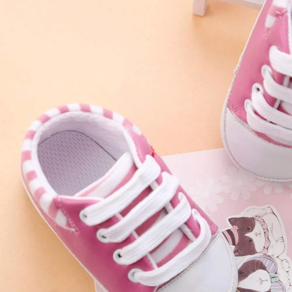 Children Casual Shoes Infant Anti-Slip Shoes Crib Baby Bandage Sneakers Girls Soft Sole Baby Shoes Toddler Shoes