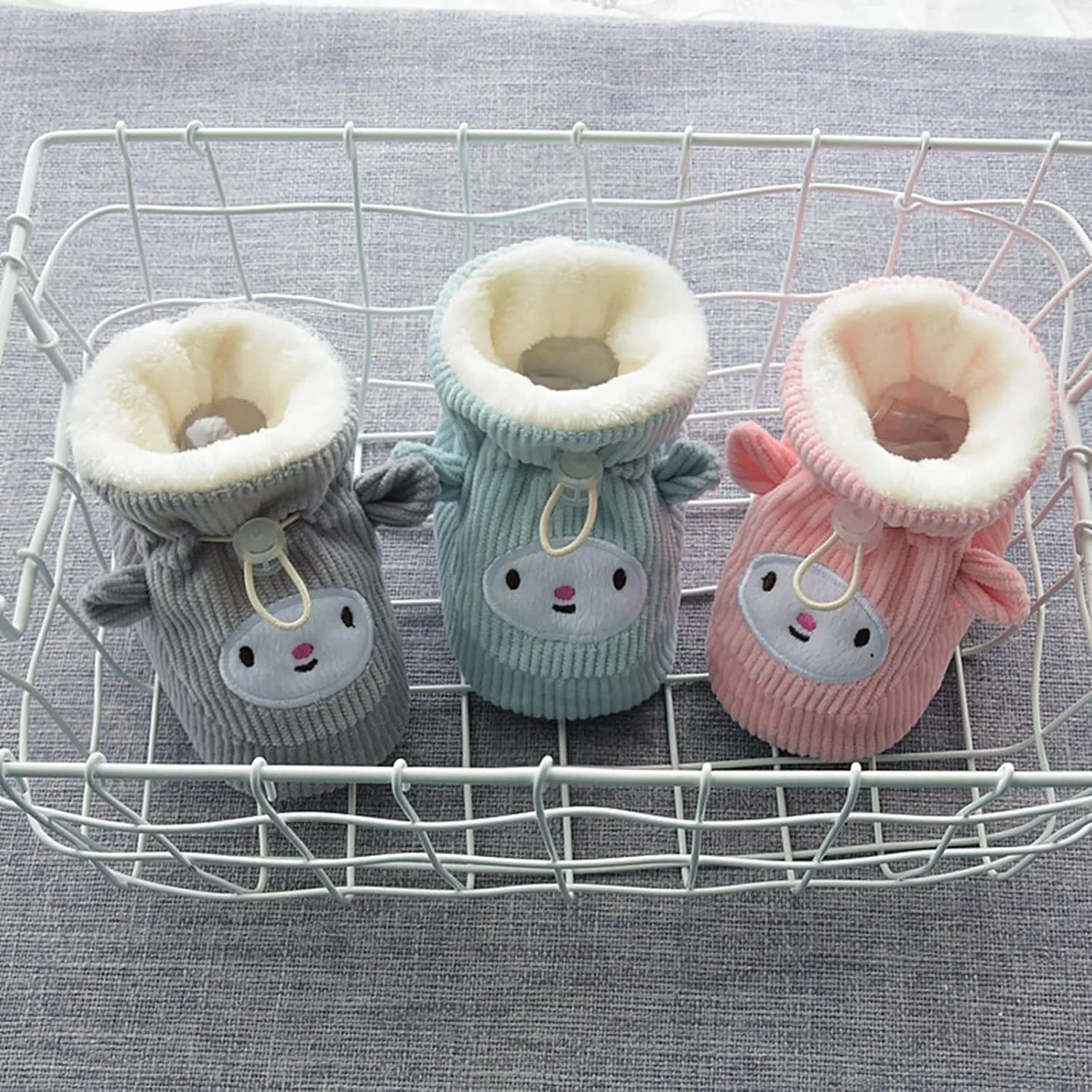 Children Floor Boots Toddler Shoes Cotton Shoes Plus Velvet Thick Warm Soft Soles Cute Shoes Kids Boots for Girls