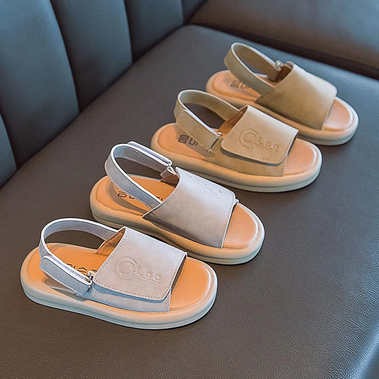 Children Sandals Shoes Soft Sole Non Slip Baby Boys Beach Shoes Girls Fashion Beach Sandals Slippers Extra Wide