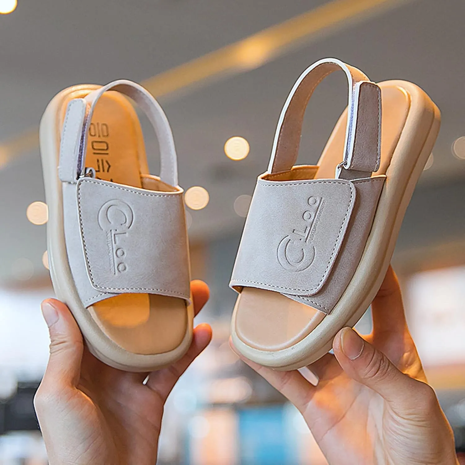 Children Sandals Shoes Soft Sole Non Slip Baby Boys Beach Shoes Girls Fashion Beach Sandals Slippers Extra Wide