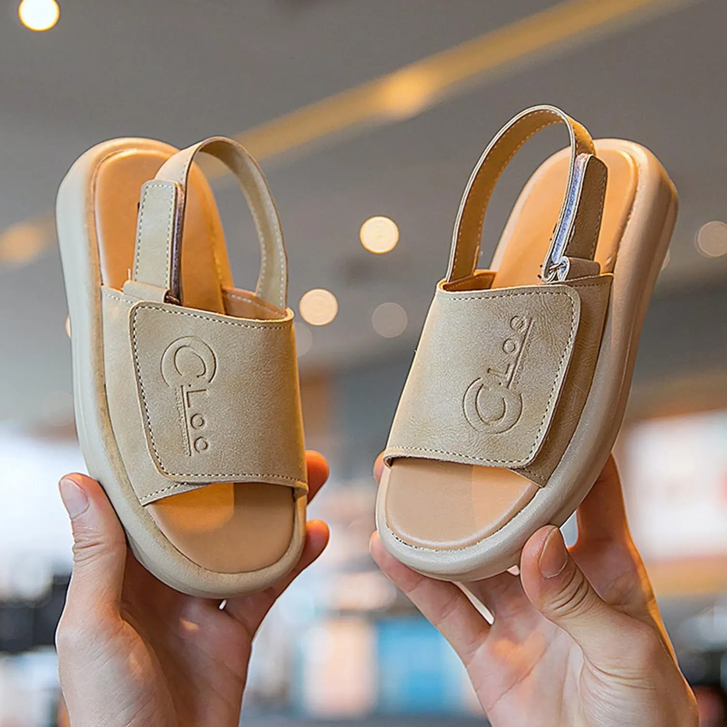 Children Sandals Shoes Soft Sole Non Slip Baby Boys Beach Shoes Girls Fashion Beach Sandals Slippers Extra Wide