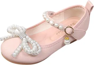Children Small Leather Shoes Single Shoes Baby Small Leather Shoes Soft Sole Buckle Princess Toddler Name Brand Shoes