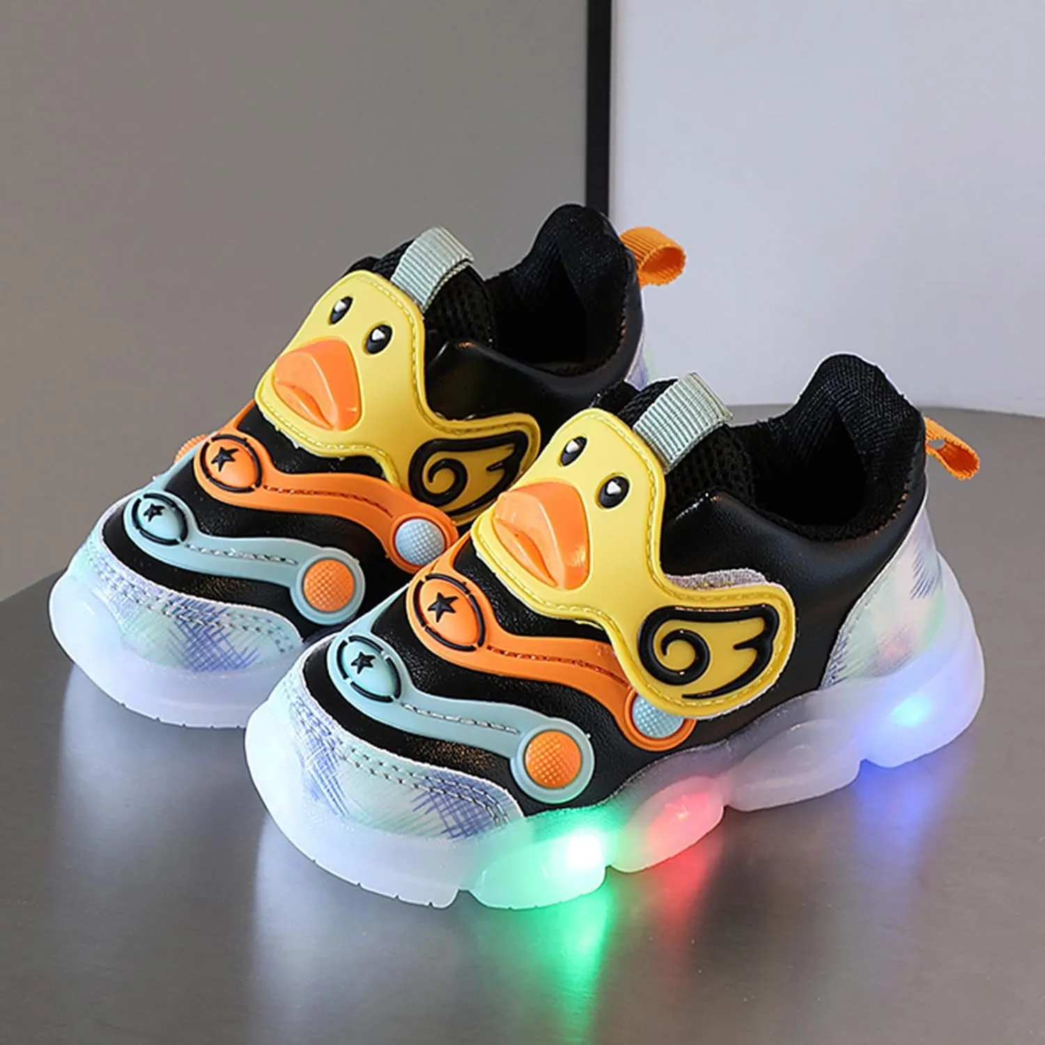 Children Sports Shoes Light Shoes Small White Shoes Light Board Shoes Non Slip Soft Bottom Toddler Shoes Girls Size 13