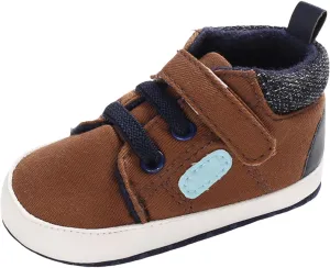 Children's Casual Canvas Shoes Breathable Indoor Toddler Shoes for 0 to 12Months Boys Shoes Soft Sole Sneakers