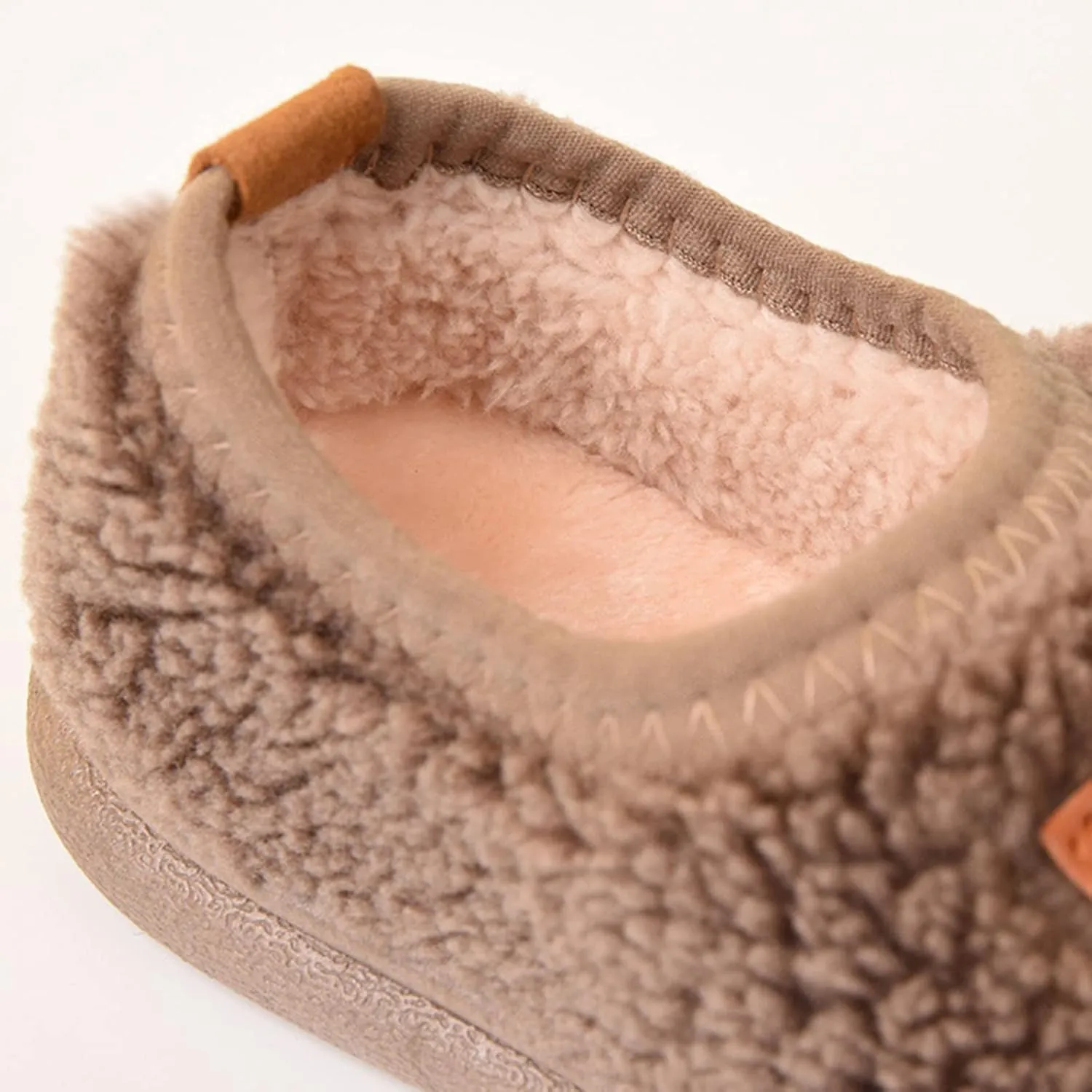 Childrens Girl Cotton Shoes Solid Color Fashion Soft Sole Winter Warm Indoor Non Slip Cotton Shoe Kid