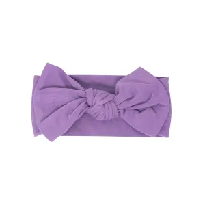 Deep Purple Knotted Bow