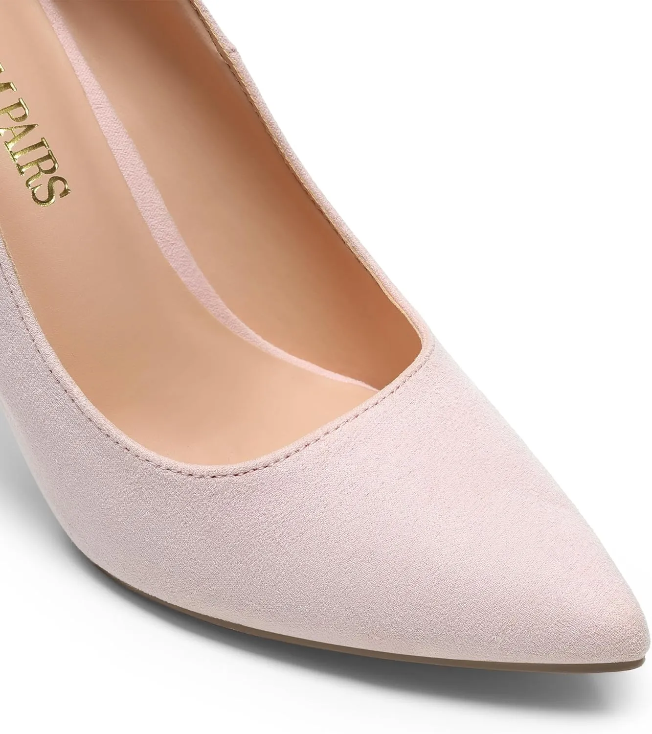 DREAM PAIRS Women's Closed Toe High Heels Dress Pointed Toe Wedding Pump Shoes