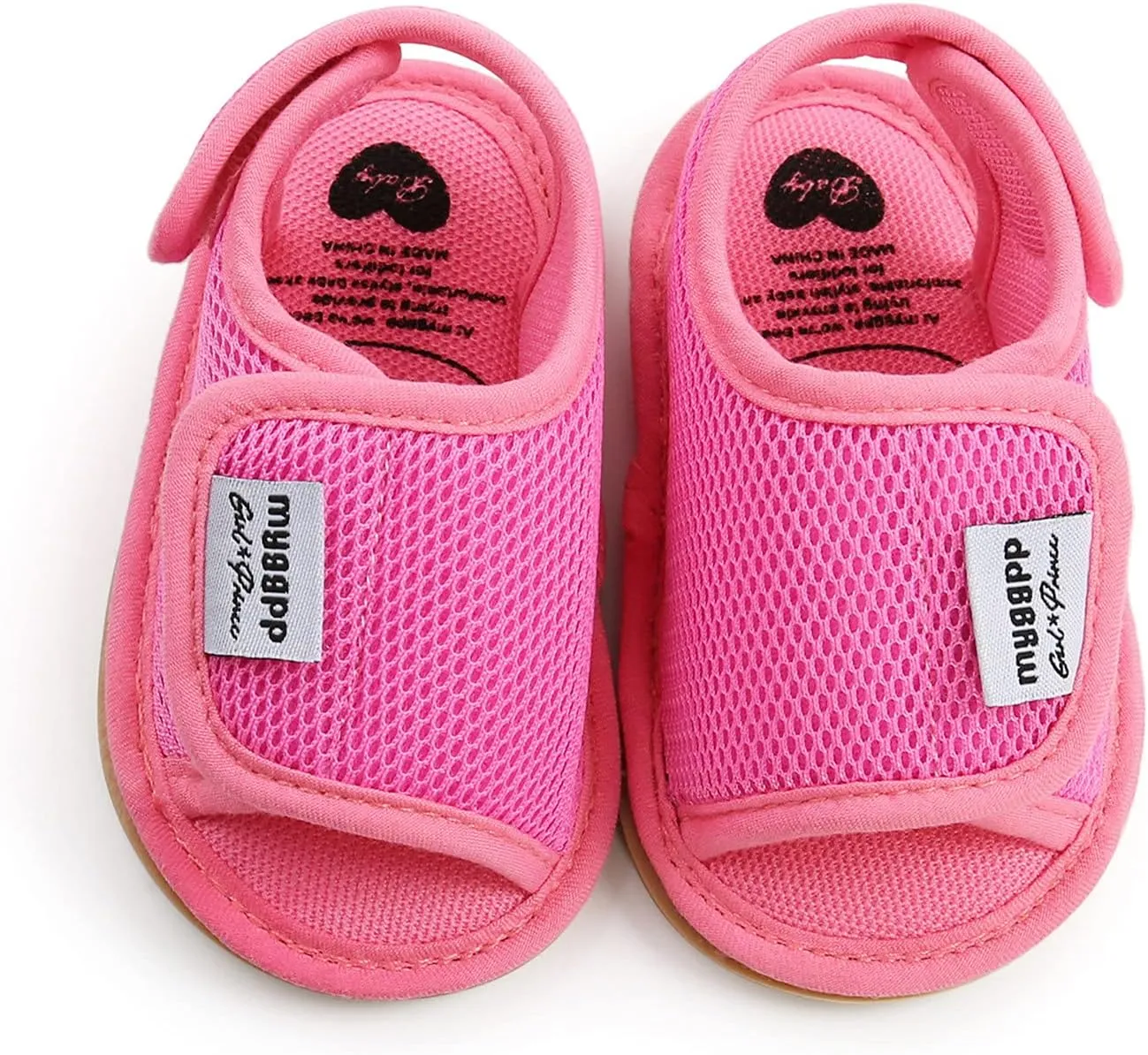 EnJoCho Baby Girls Boys Mesh Shoes Sandals Soft Non-Slip Rubber Sole Flat Walking Shoes for Infant Toddler Girls Boys