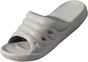 EnJoCho Baby Girls Slippers Girl Shoes Soft Anti-Slip Sole Toddler First Walker Infant Sandals for Baby Boy 3-11Years (Gray-06#, 3-3.5Years)