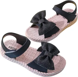 EnJoCho Baby Sandals,Newborn Baby Girls Boys Roman Shoes Sandals First Walkers Soft Sole Shoes for 0-18Months Toddler (Black #2TY, 3-3.5 Years)