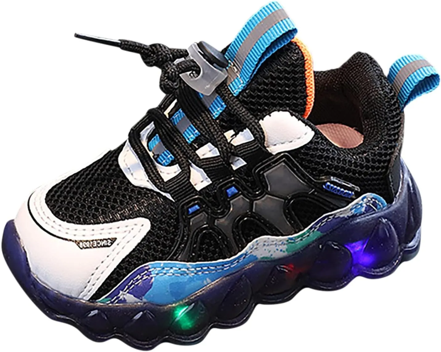 Fashion Light On LED Baby Shoes Casual Children Shoes Boy Sport Shoes Soft Sole Kids Sport Shoes Slip on