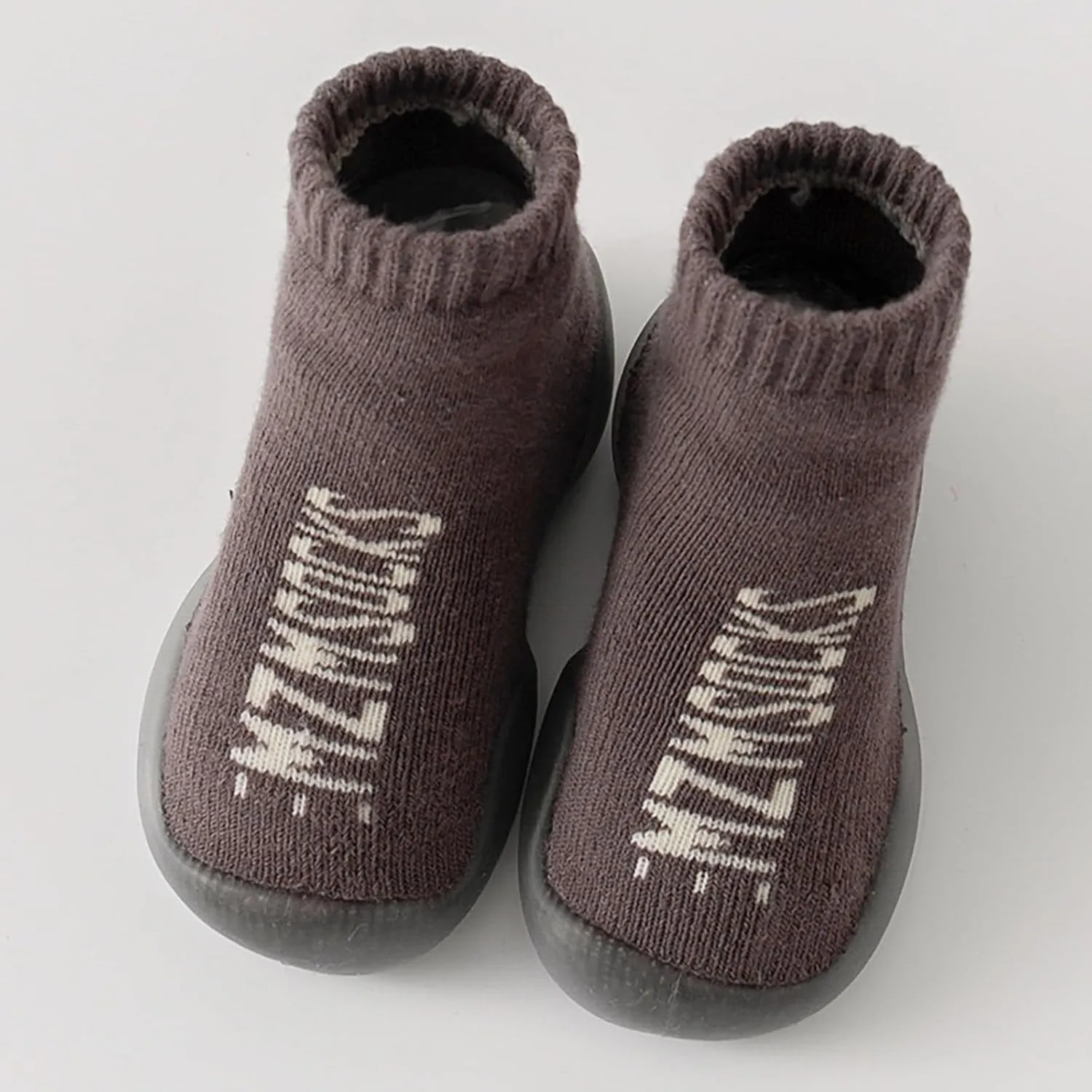 First Walking Shoes Baby Non-Skid Floor Slipper Non Slip Soft Sole Sneakers Cotton Warm Shoes for First Steps