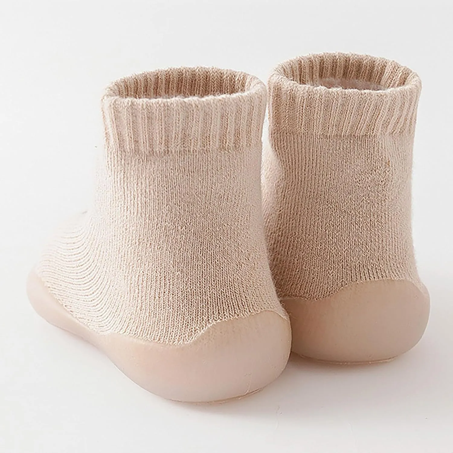 First Walking Shoes Baby Non-Skid Floor Slipper Non Slip Soft Sole Sneakers Cotton Warm Shoes for First Steps