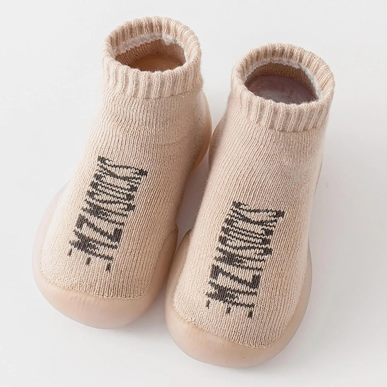 First Walking Shoes Baby Non-Skid Floor Slipper Non Slip Soft Sole Sneakers Cotton Warm Shoes for First Steps