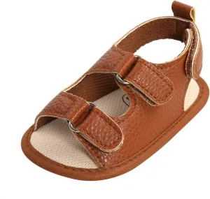 Flat Girls Rubber Baby Soft Boys Walking Non-Slip Sandals Sole Shoes Prewalker Toddler Sandals Boys