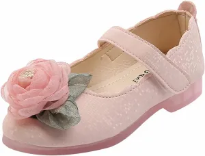 Flip Flops Girl Little/big Kids Girls' Casual Flare Print Closed Toe Low Heel Soft Rubber Sole Hook Sandals Shoes