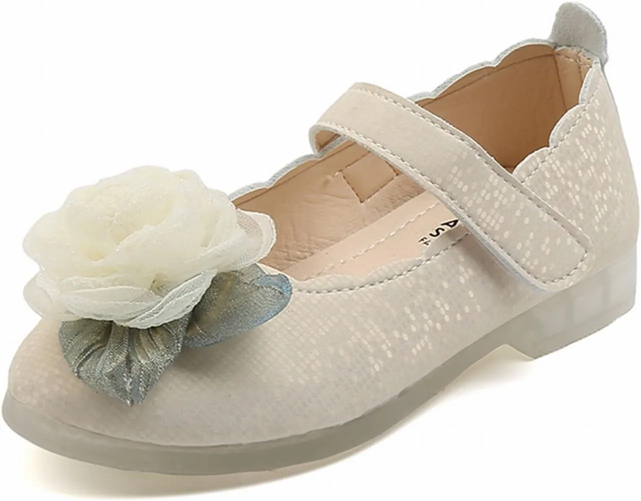 Flip Flops Girl Little/big Kids Girls' Casual Flare Print Closed Toe Low Heel Soft Rubber Sole Hook Sandals Shoes