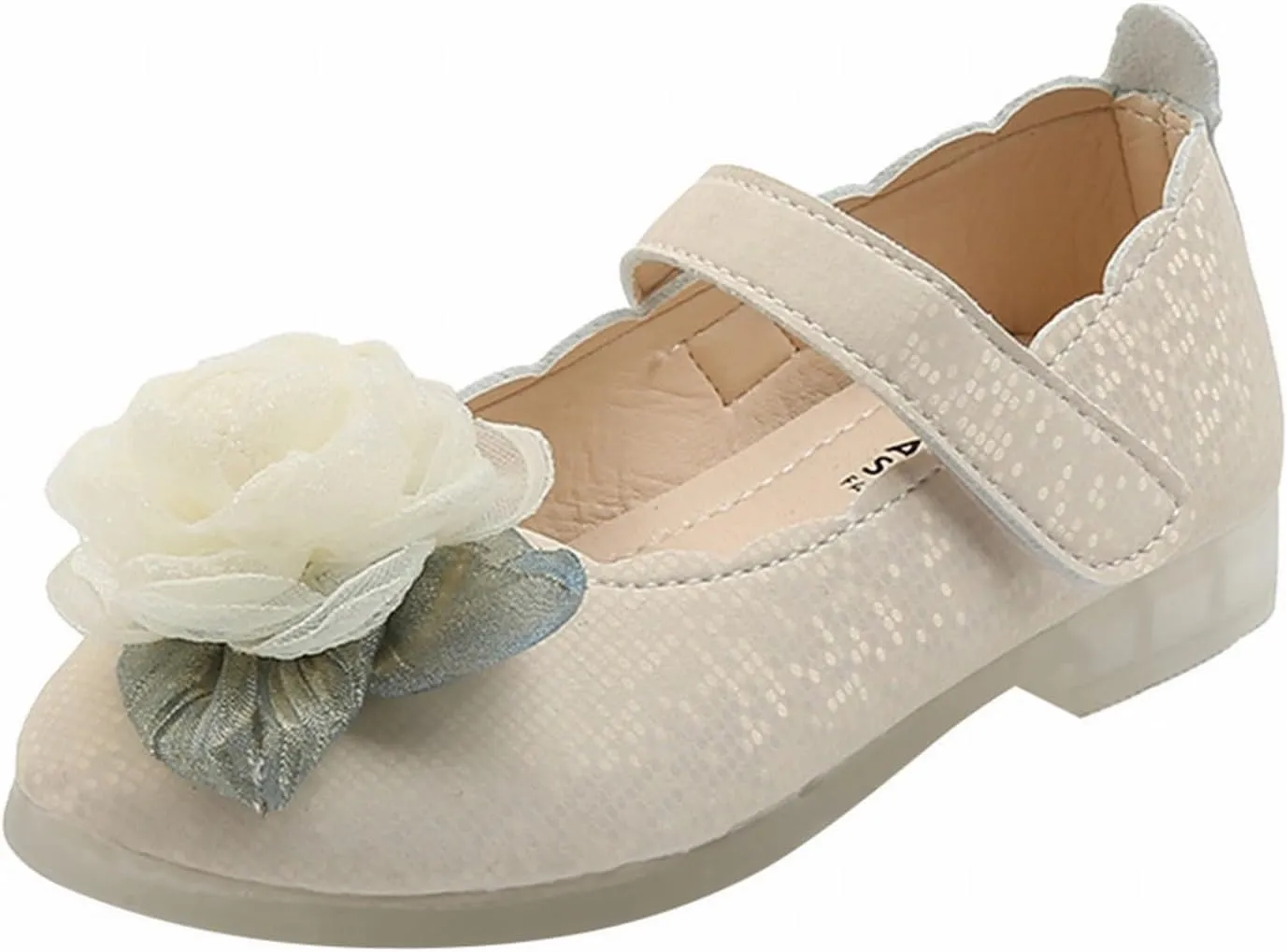 Flip Flops Girl Little/big Kids Girls' Casual Flare Print Closed Toe Low Heel Soft Rubber Sole Hook Sandals Shoes