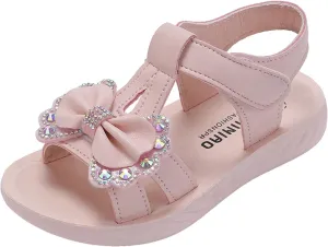Girls Flat Sandals Girls Sandals Little Girl Soft Sole Children's Shoes Medium And Large Girl Baby Princess Shoes