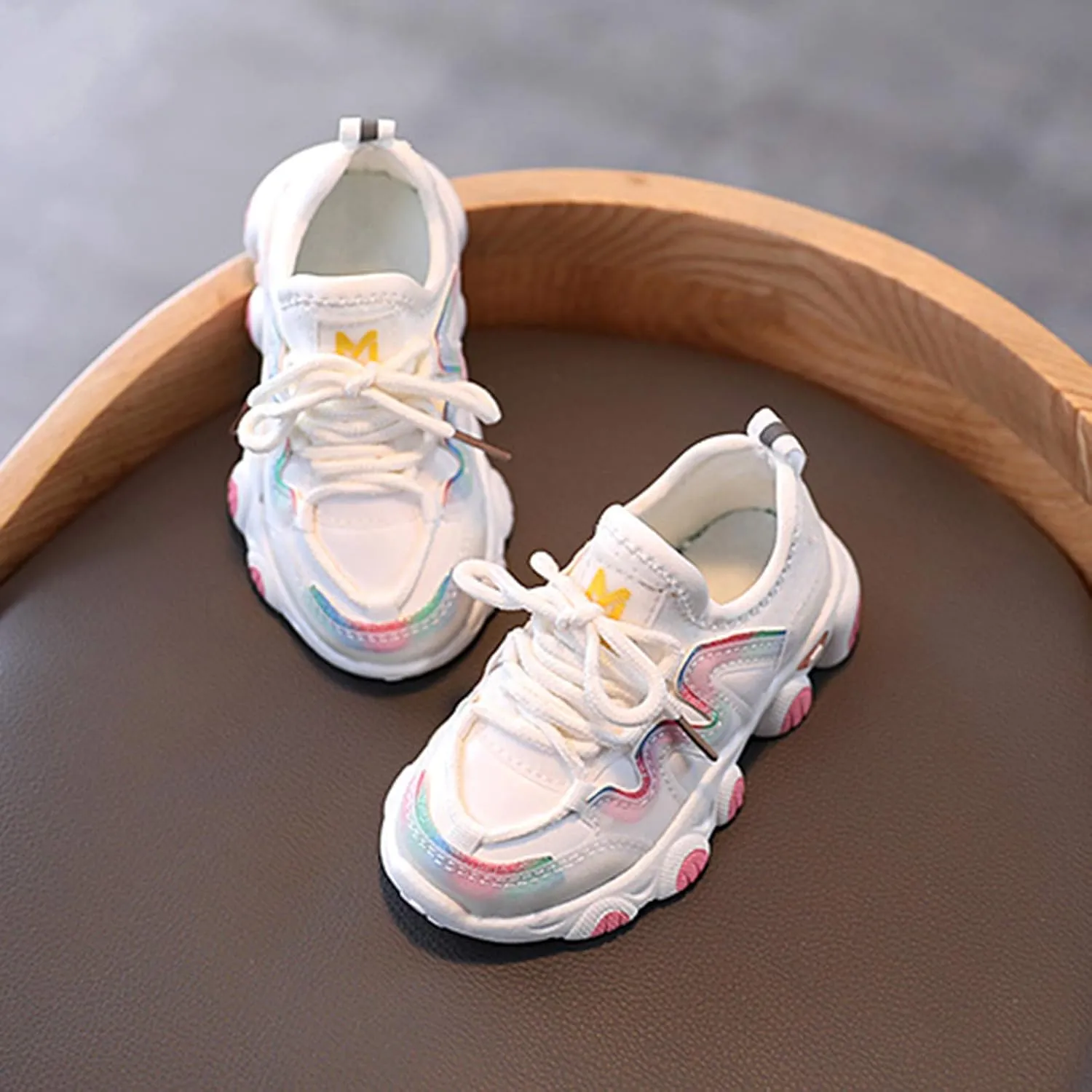 Girls Sneakers,Sequins Sport Bowknot Run Bling Crystal Baby Girls Boys Children Shoes Baby Shoes Baby Shows
