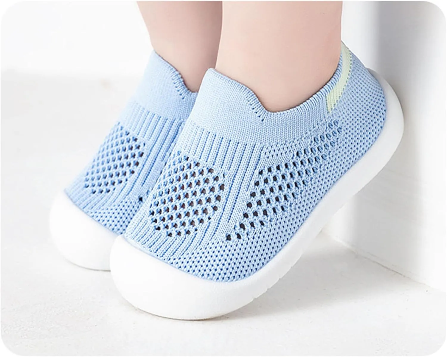 He&Yingmin Toddler Shoes Baby First-Walking Trainers Toddler Infant Boys Girls Soft Sneakers