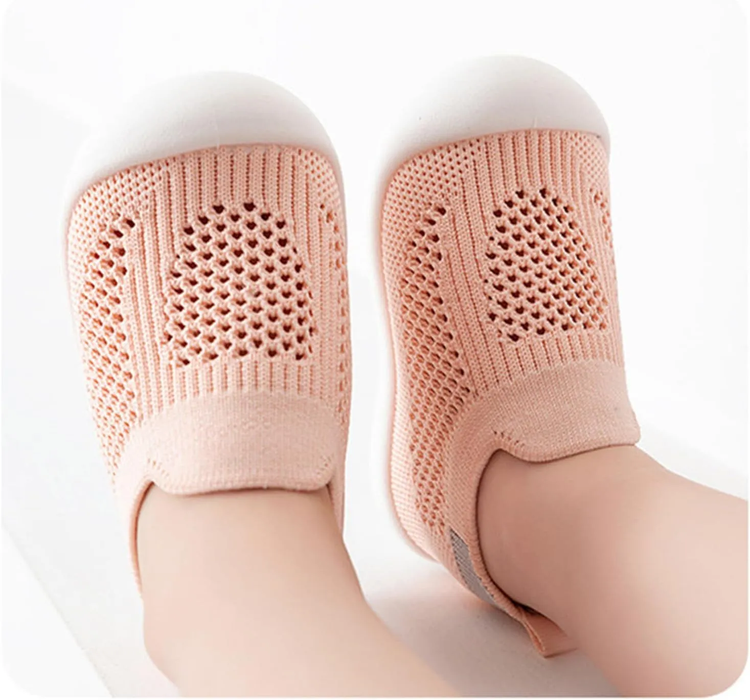He&Yingmin Toddler Shoes Baby First-Walking Trainers Toddler Infant Boys Girls Soft Sneakers