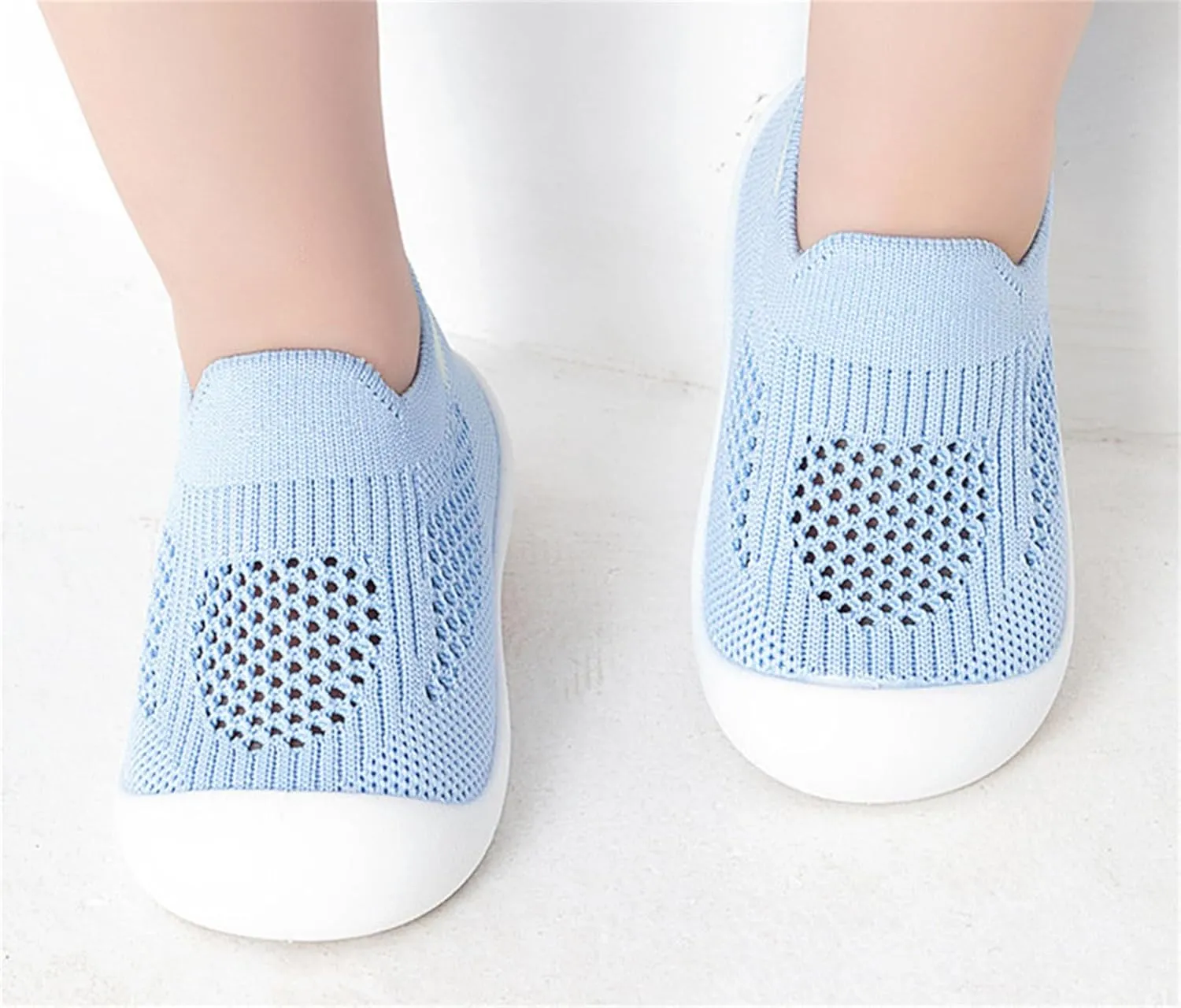 He&Yingmin Toddler Shoes Baby First-Walking Trainers Toddler Infant Boys Girls Soft Sneakers