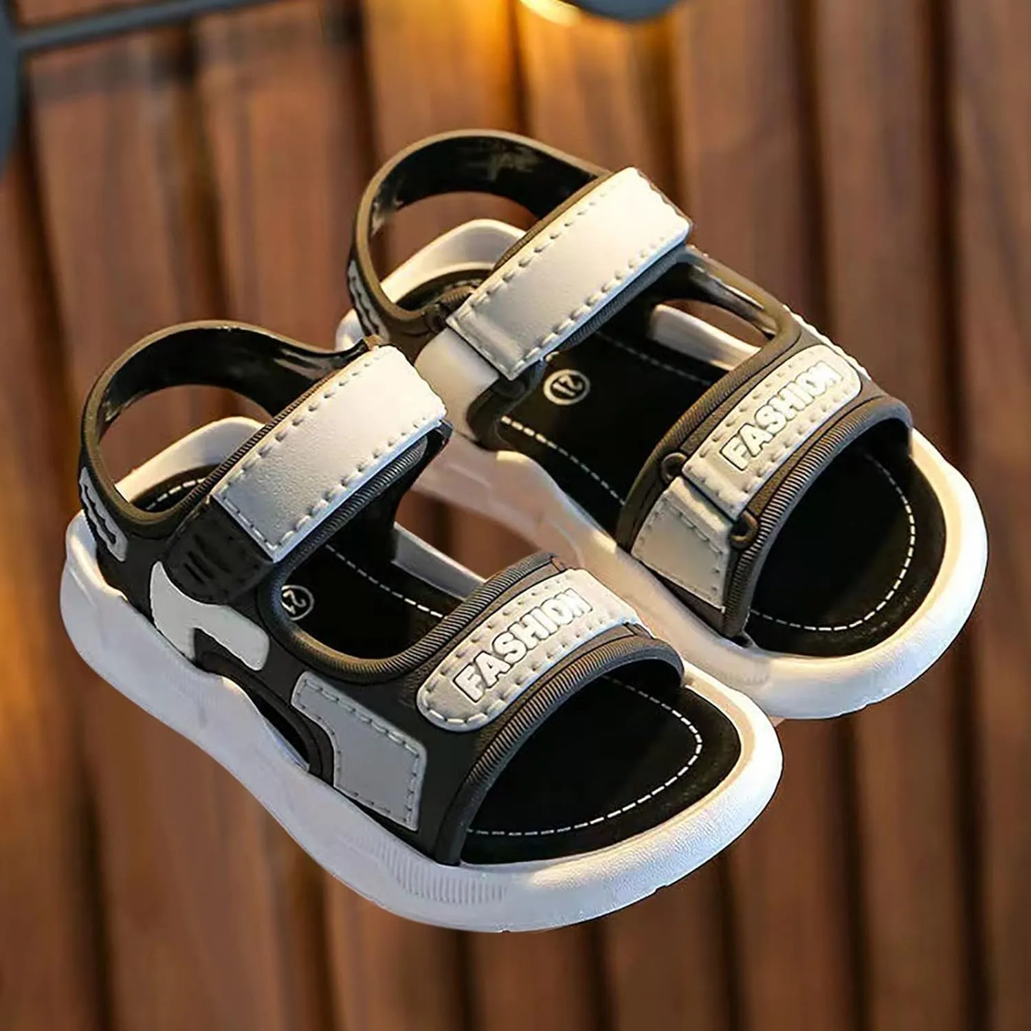 Home Slippers For Children Kids Cartoon Soft Sole In Summer Comfortable Boys Sandals Newborn Shoes