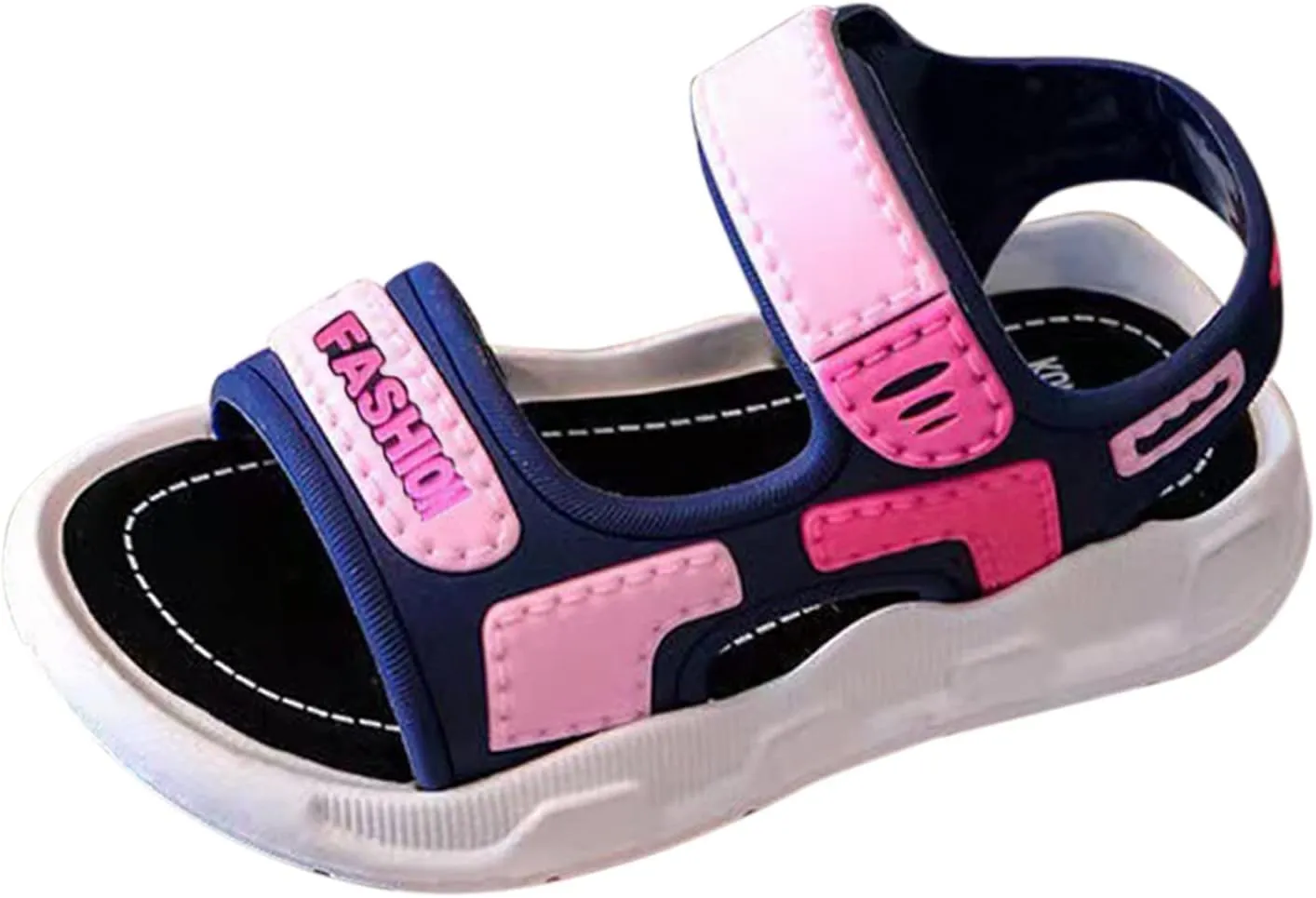 Home Slippers For Children Kids Cartoon Soft Sole In Summer Comfortable Boys Sandals Toddler White Shoes