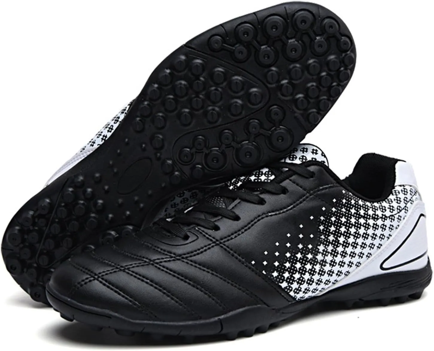 Indoor Soccer Cleats Tur Soccer Shoes for Boys Girls Football Boots Softy Sole Running Training Shoes Youth Kids