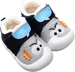 Infant Baby Boy Girl Sneakers Fall and Winter Soft Sole Non Slip Padded Cotton Shoes Infant Size 5 Shoes Boys