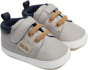 Infant Baby Boys Girls' Sneakers Soft Anti-Slip Soft Sole Newborn Toddler Baby First Walker Outdoor Shoes Crib Shoes