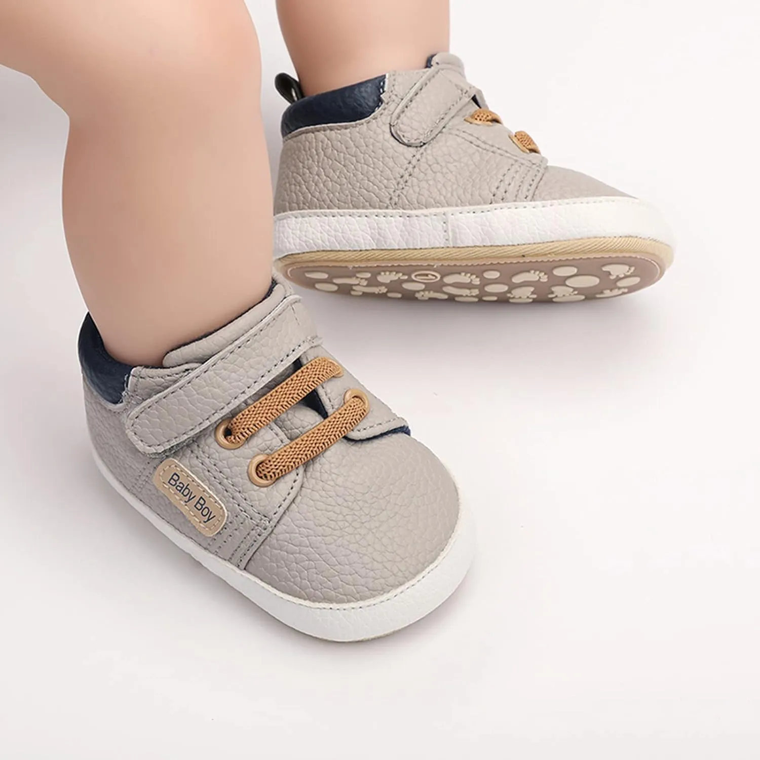 Infant Baby Boys Girls' Sneakers Soft Anti-Slip Soft Sole Newborn Toddler Baby First Walker Outdoor Shoes Crib Shoes