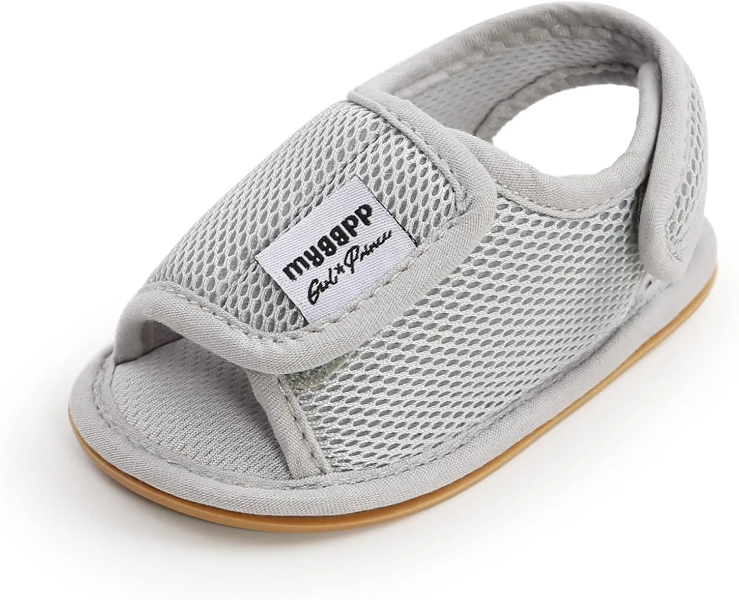 Infant Baby Boys Girls Summer Open Toe Sandals Non Slip Soft Sole Toddler First Walke Crib Shoes Mesh Flat Shoes