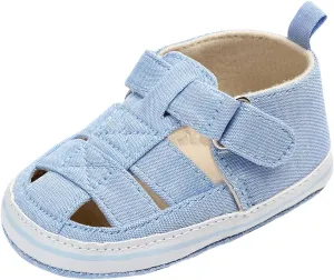 Infant Baby Boys Girls Summer Sandals Newborn Lightweight Non slip Rubber Sole Breathable Outdoor Beach Shoes