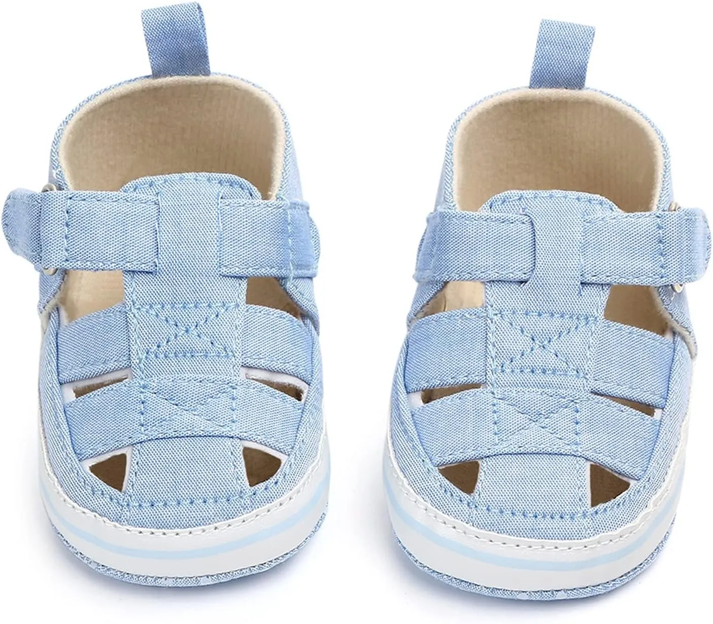 Infant Baby Boys Girls Summer Sandals Newborn Lightweight Non slip Rubber Sole Breathable Outdoor Beach Shoes