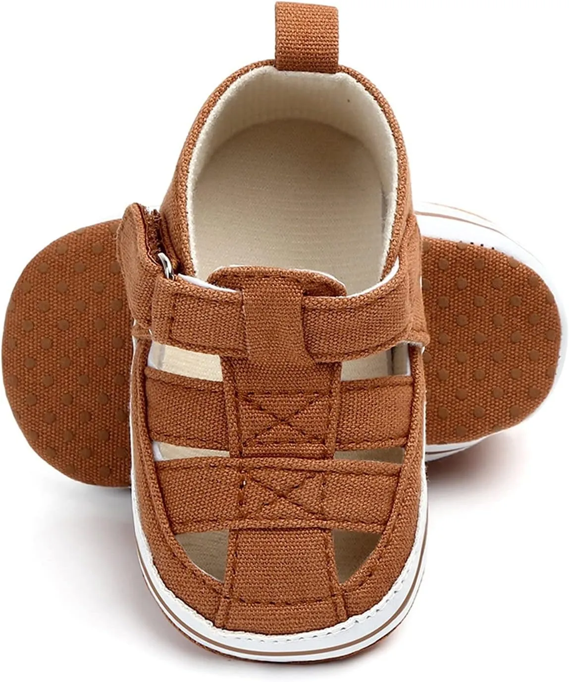 Infant Baby Boys Girls Summer Sandals Newborn Lightweight Non slip Rubber Sole Breathable Outdoor Beach Shoes